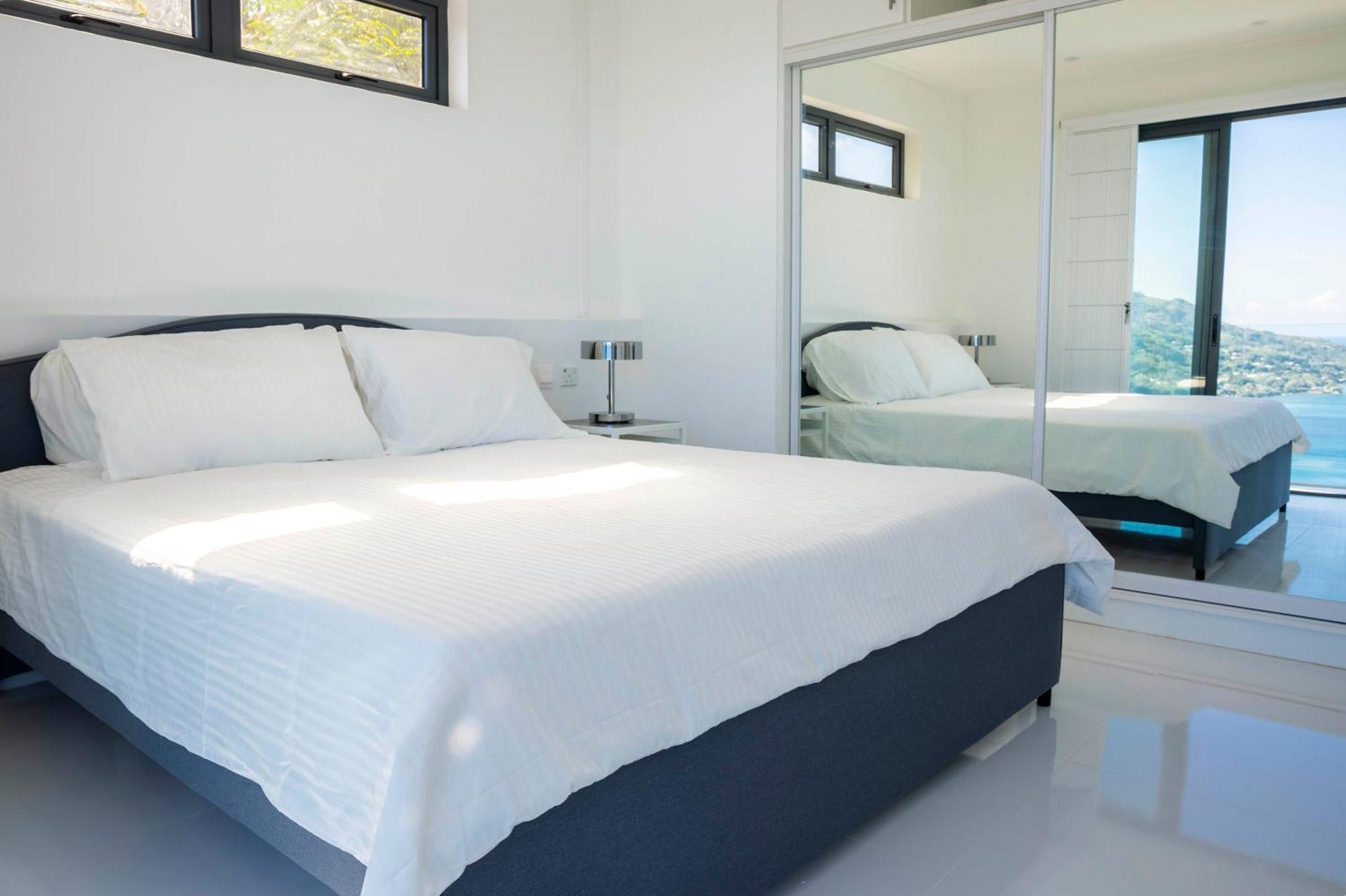 Paradise Heights Luxury Apartments & Villa Vịnh Beau Vallon Phòng bức ảnh